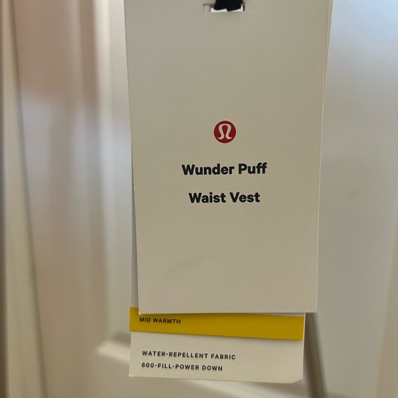 NWT Lululemon Wunder Puff Waist Vest Size 6 in Pomgranate - Picture 8 of 8